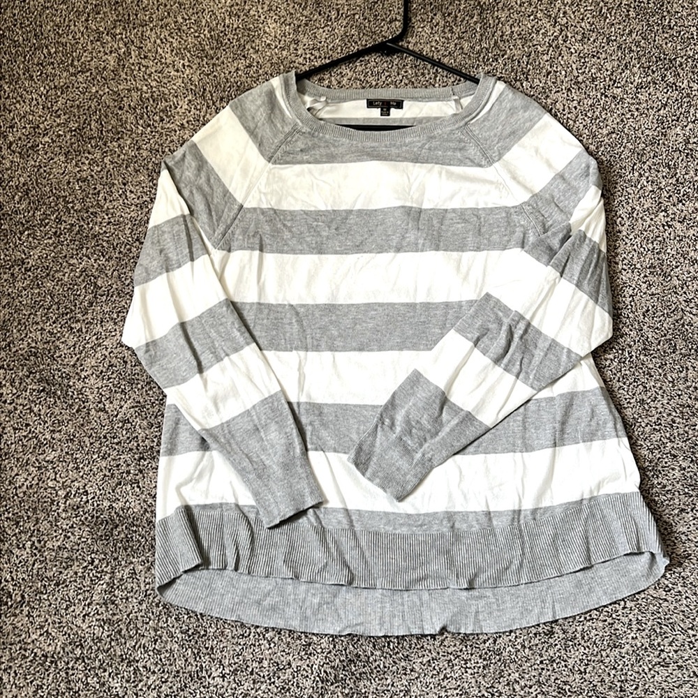 Lefty & Me light weight sweater